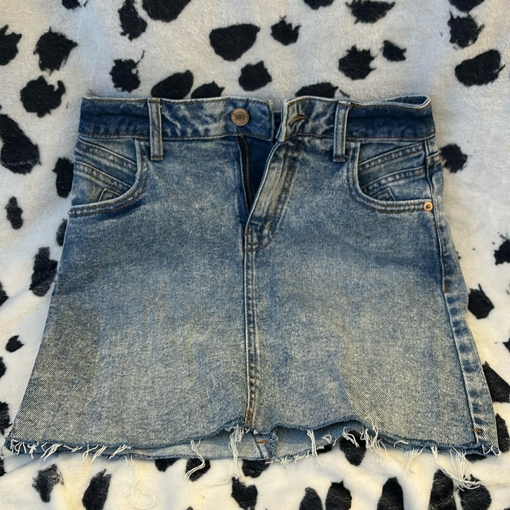 Denim skirt